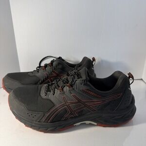 Men's Asics Venture Shoes Black Red Size 13 Extra Wide Ortho
